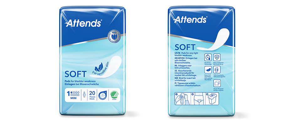 Attends Soft pack shots Attends Soft pack shots front and back